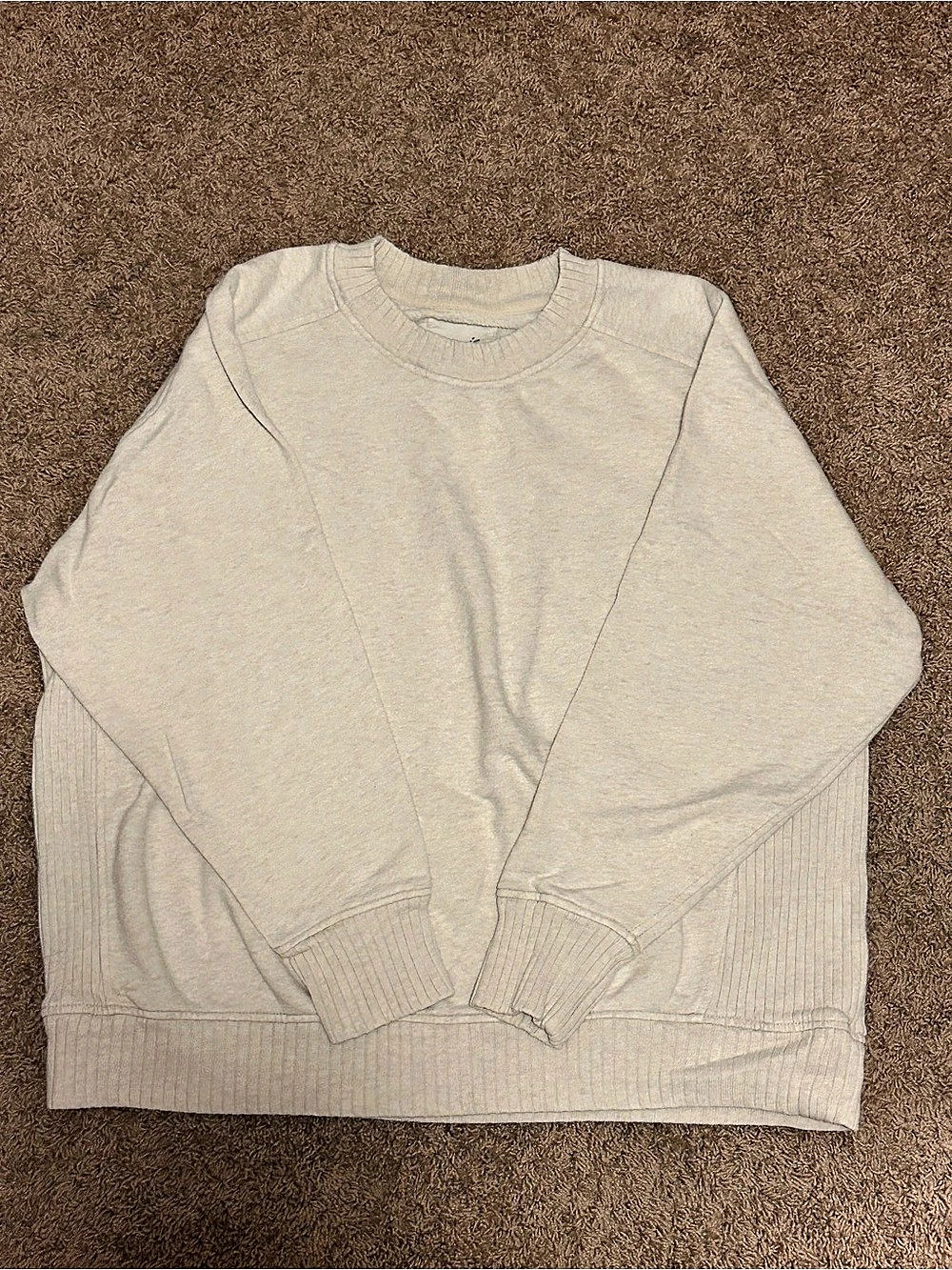 Aerie Down to Earth Sweatshirt Cream (Women’s S)